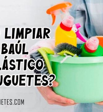 ¿Cómo Limpiar un Baúl de Plástico para juguetes?